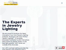 Tablet Screenshot of jewelry-lighting.com